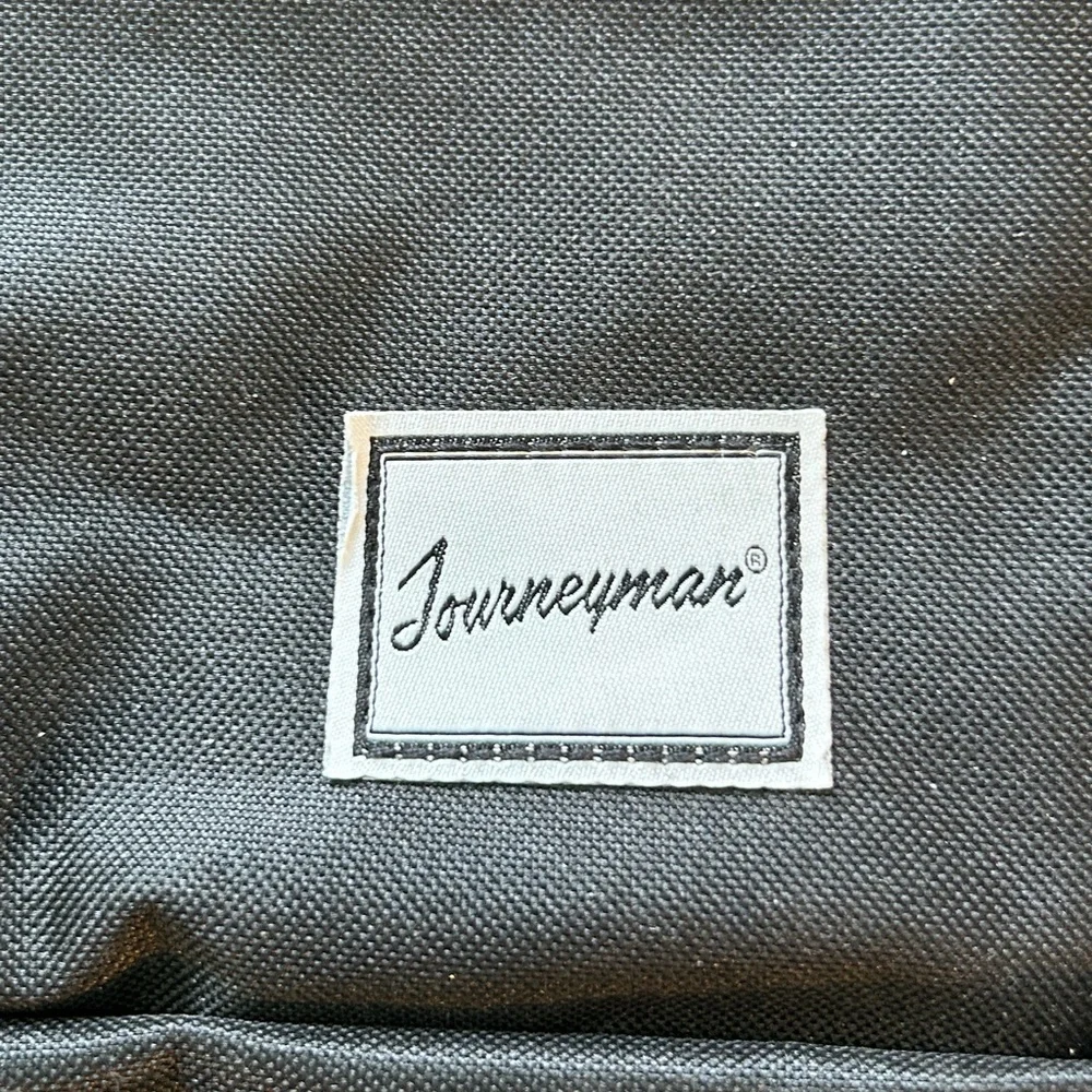 Journeyman Backpack Black Brown Laptop Travel School Organize NWT